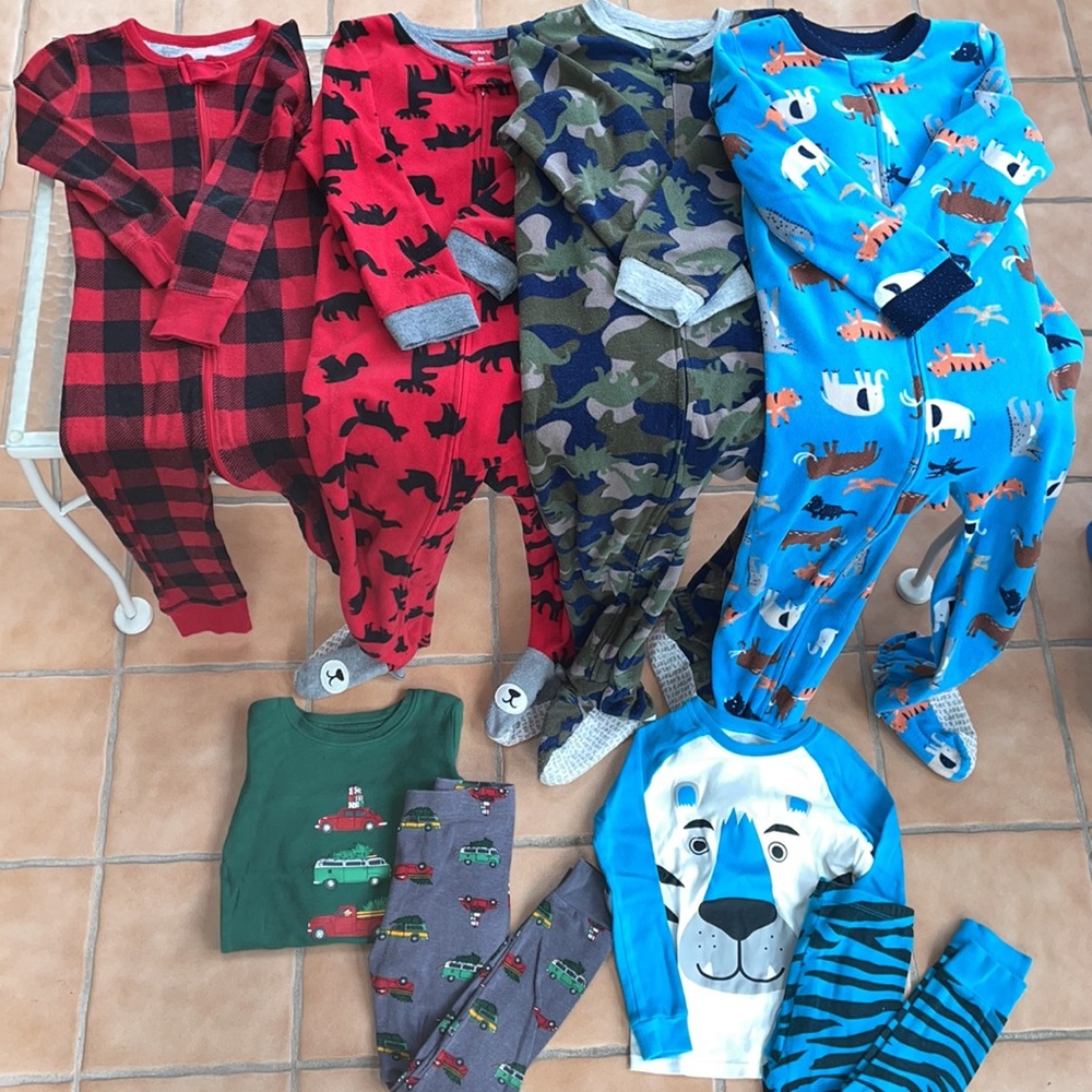 5T Winter Pajama Bundle